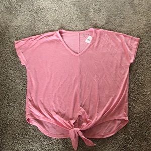 Loft tie hem T-shirt